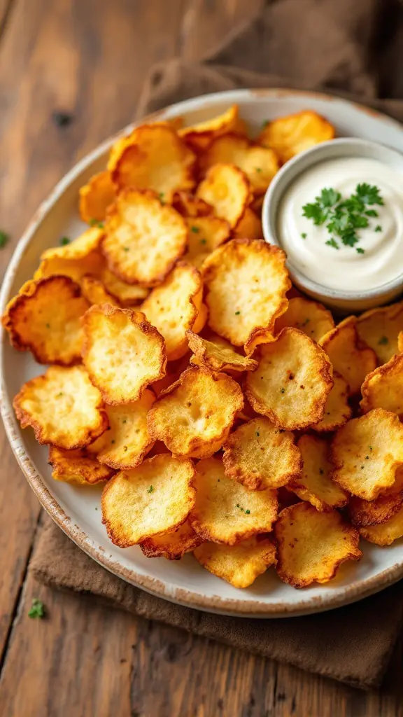 Cottage Cheese Chips
