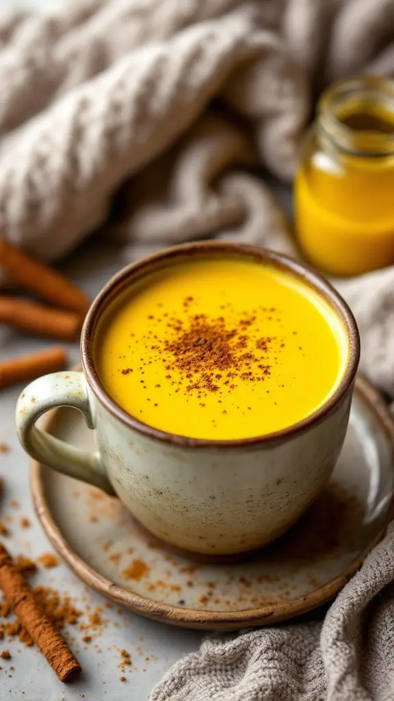 Golden Turmeric Milk Recipe
